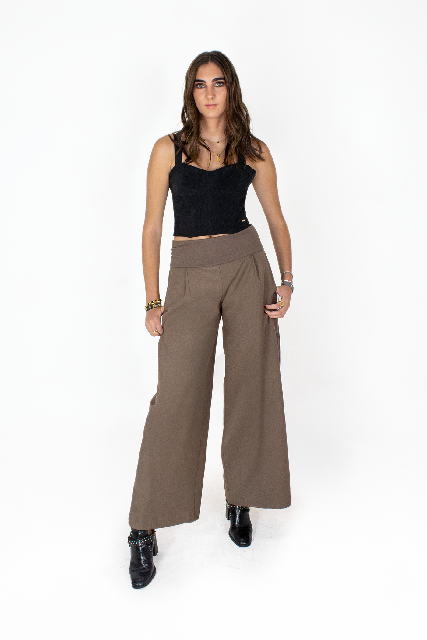 Crop Top Negro