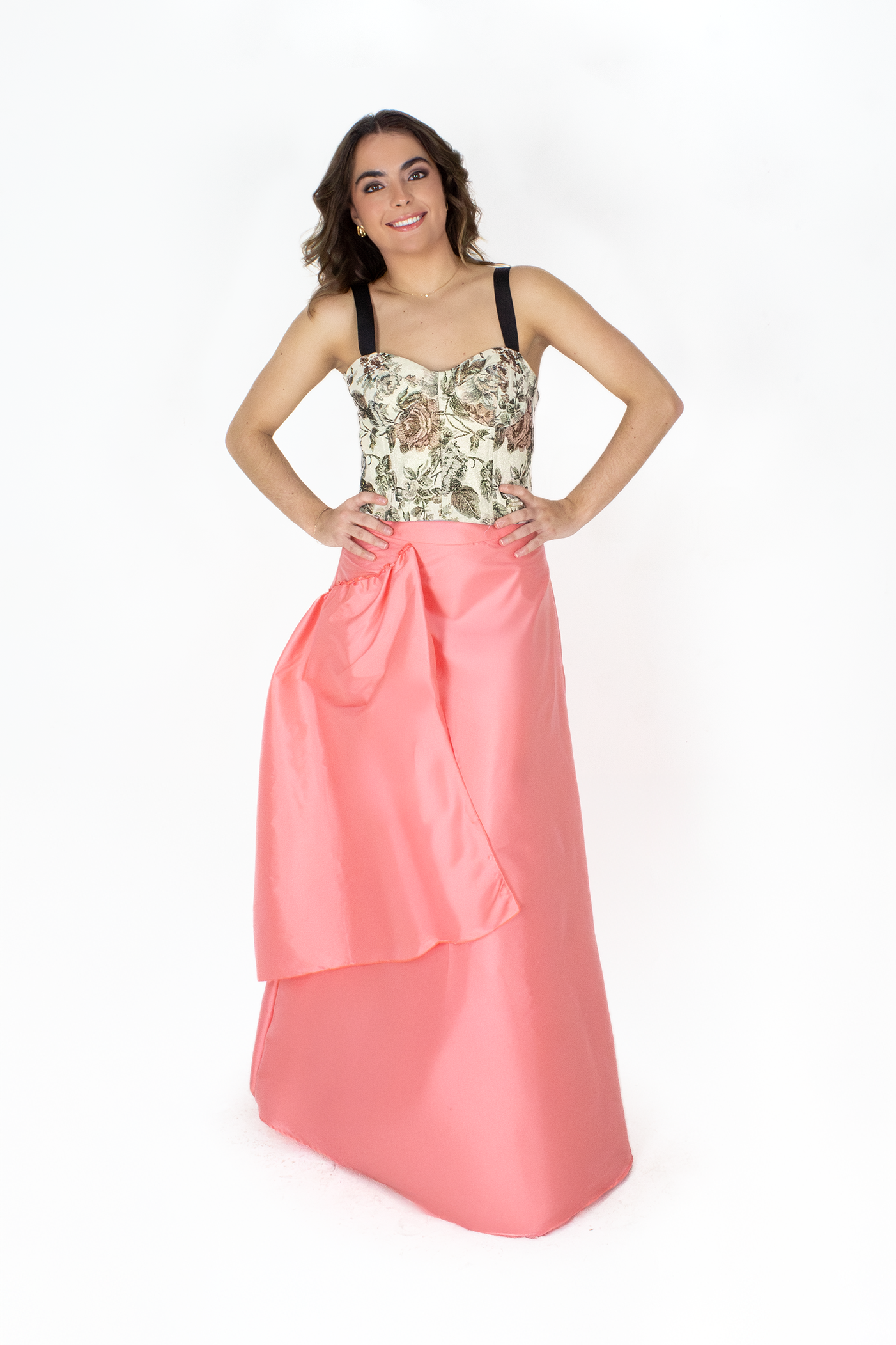 Falda Olán Coral