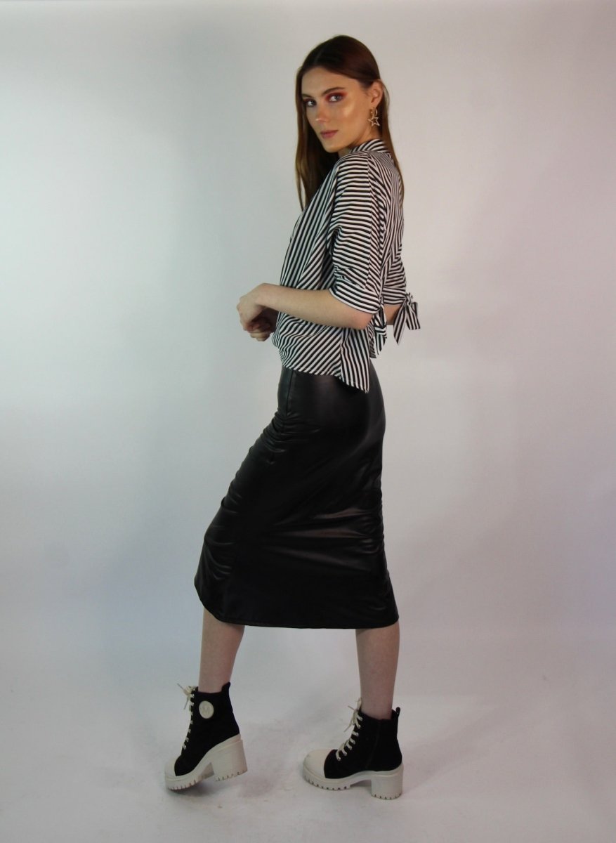 Falda recta Midi - Matalí Arte Boutique