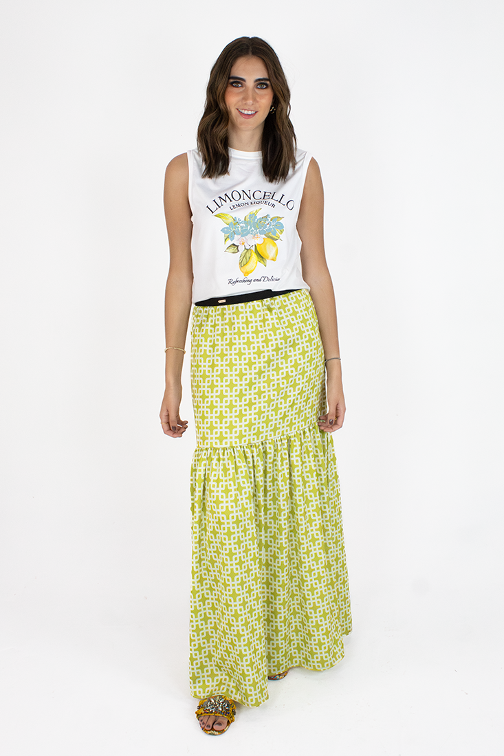 Falda Viviana Verde