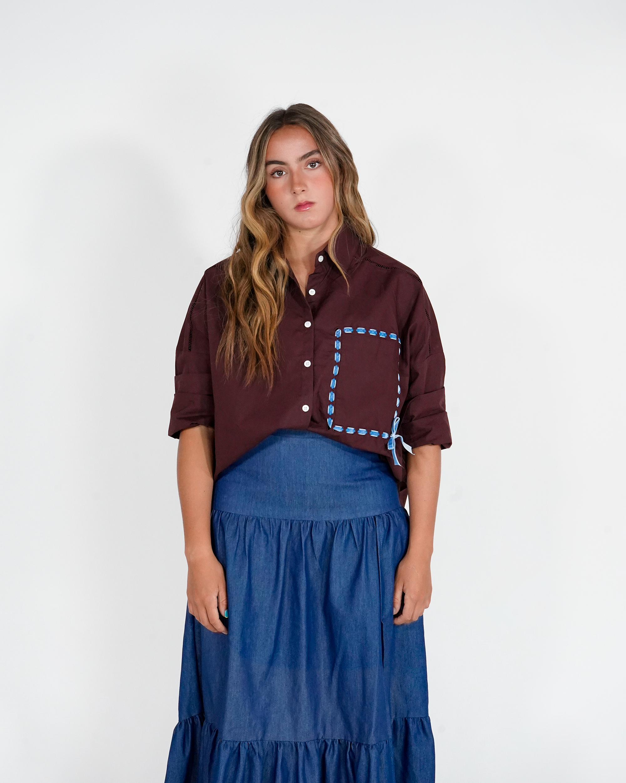 Camisa Aurea Vino
