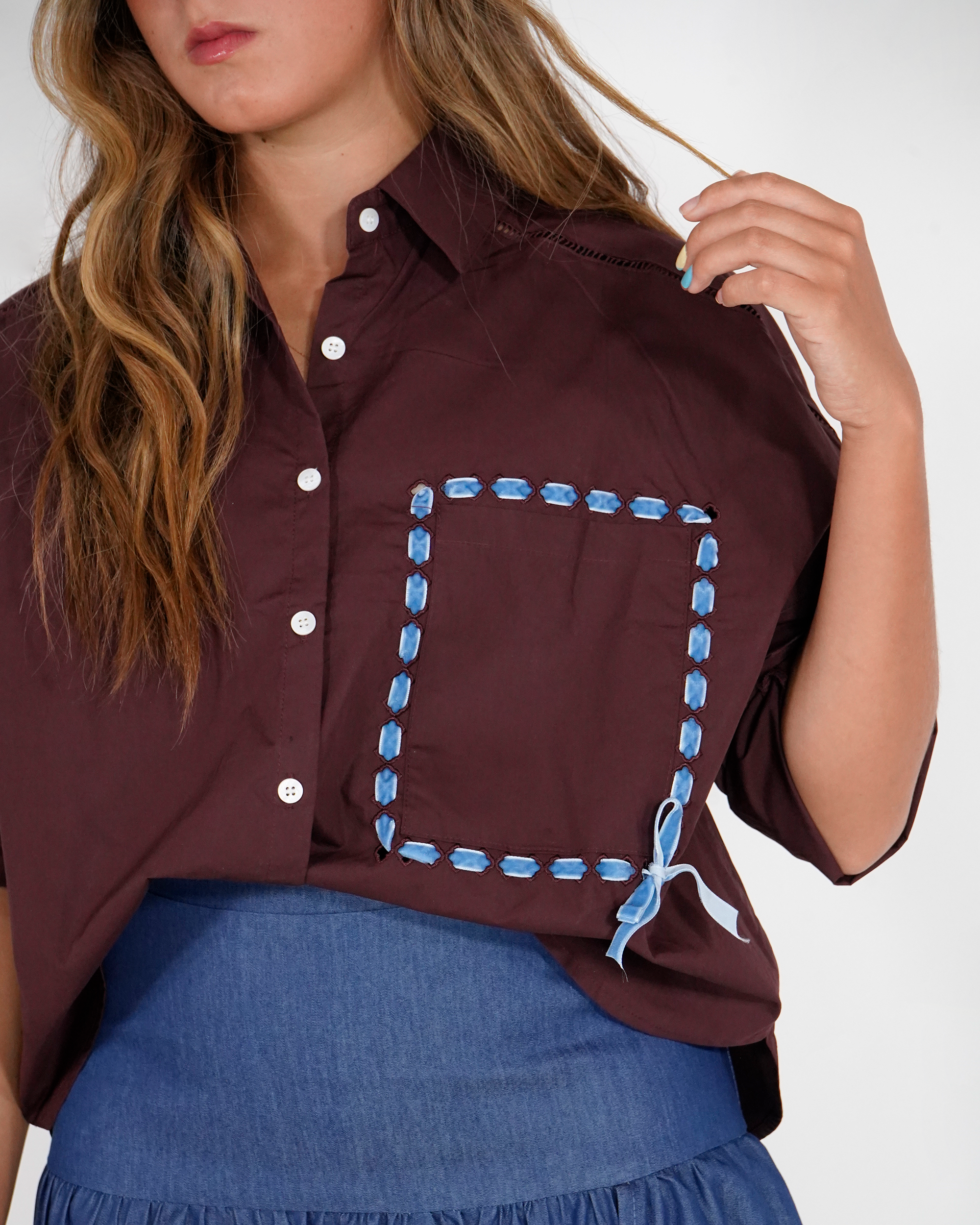 Camisa Aurea Vino