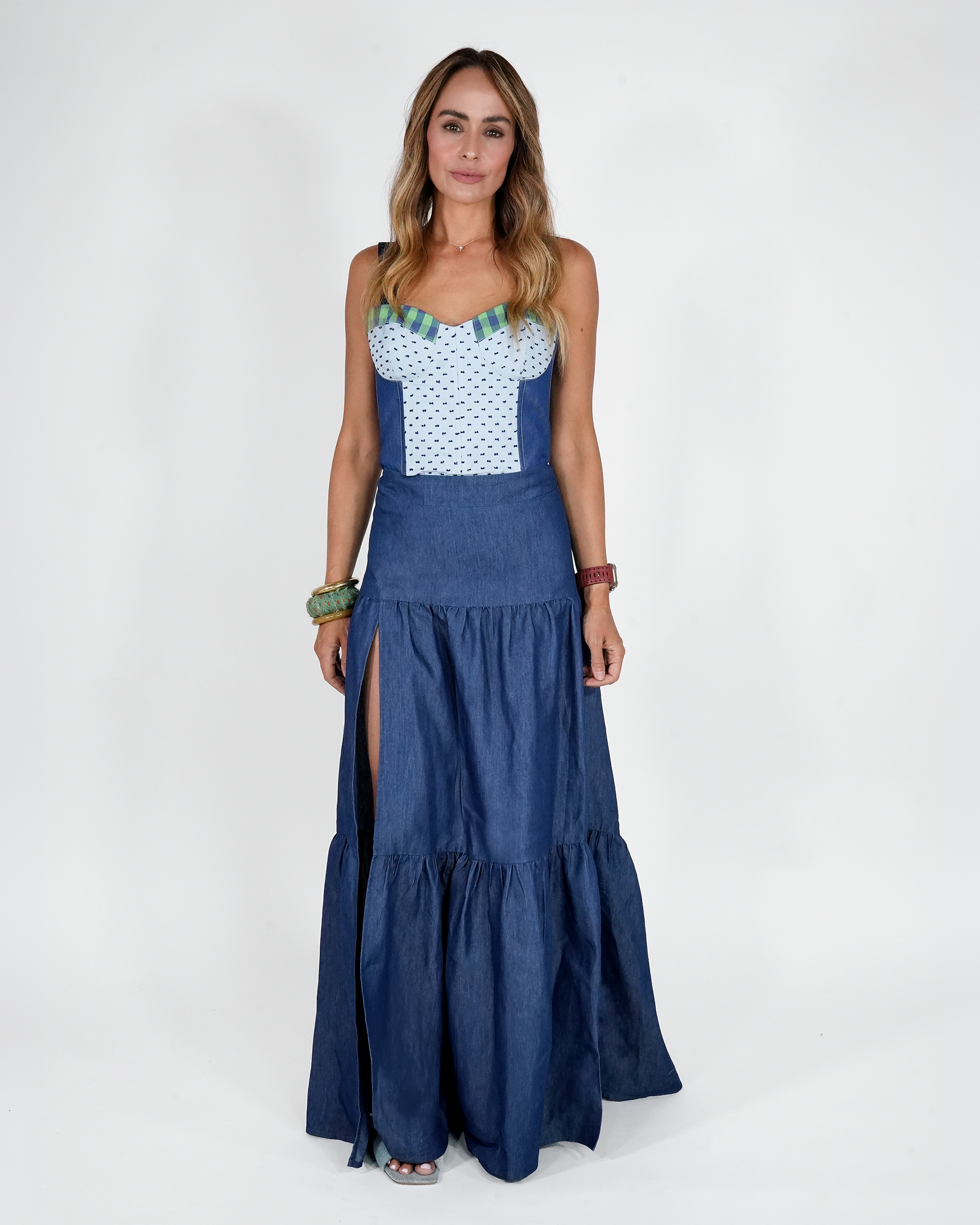 Falda Matalí Mezclilla