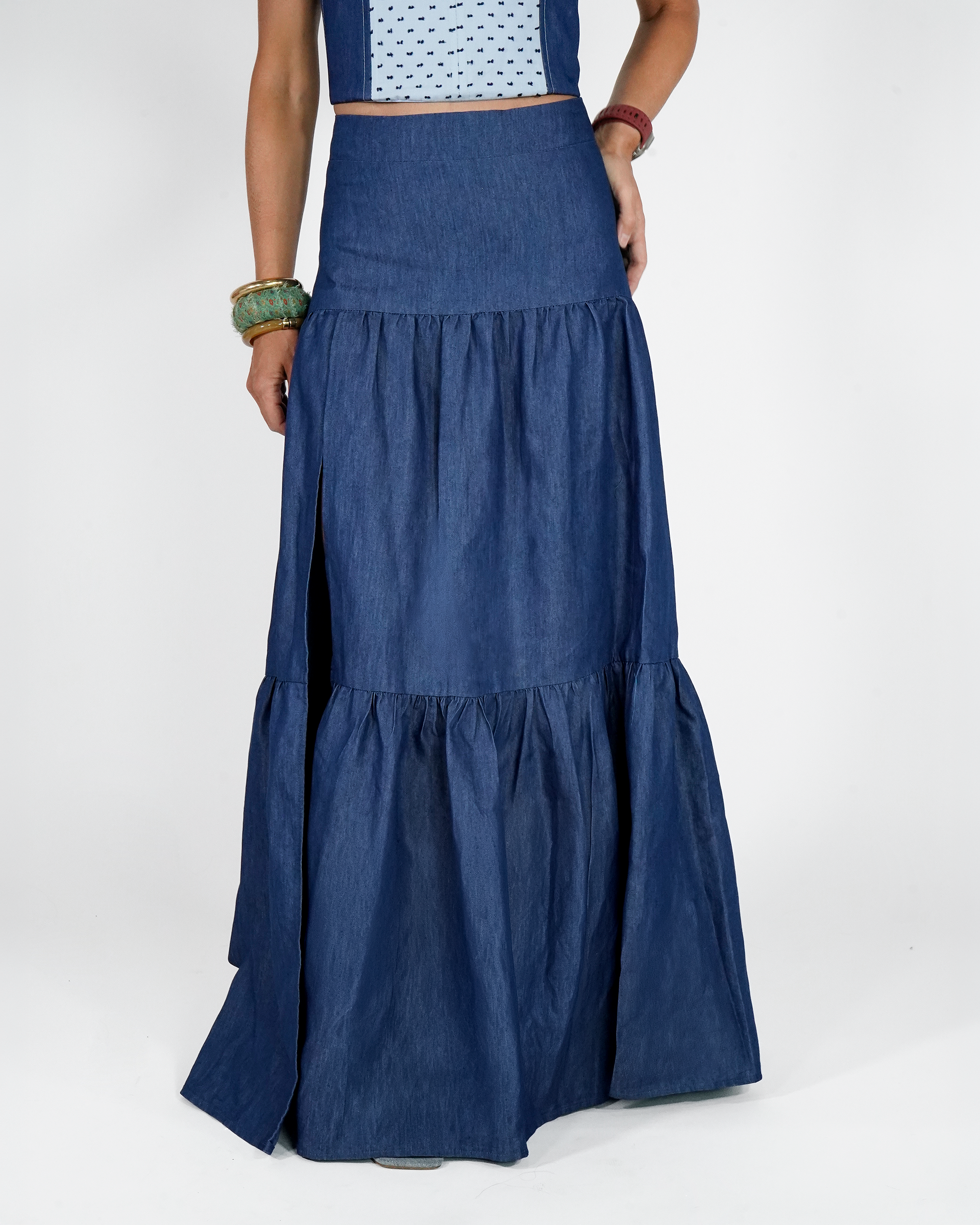 Falda Matalí Mezclilla