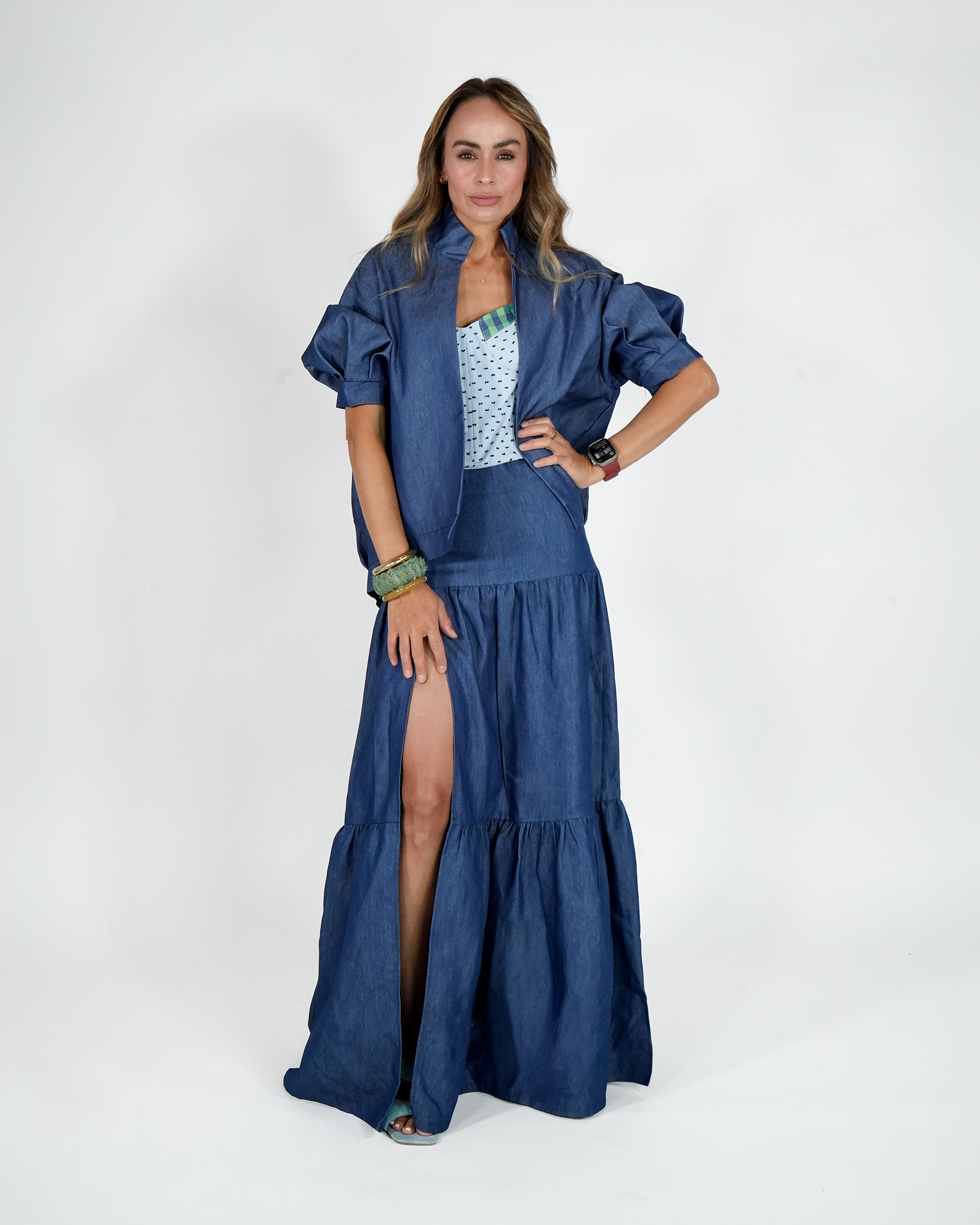 Falda Matalí Mezclilla