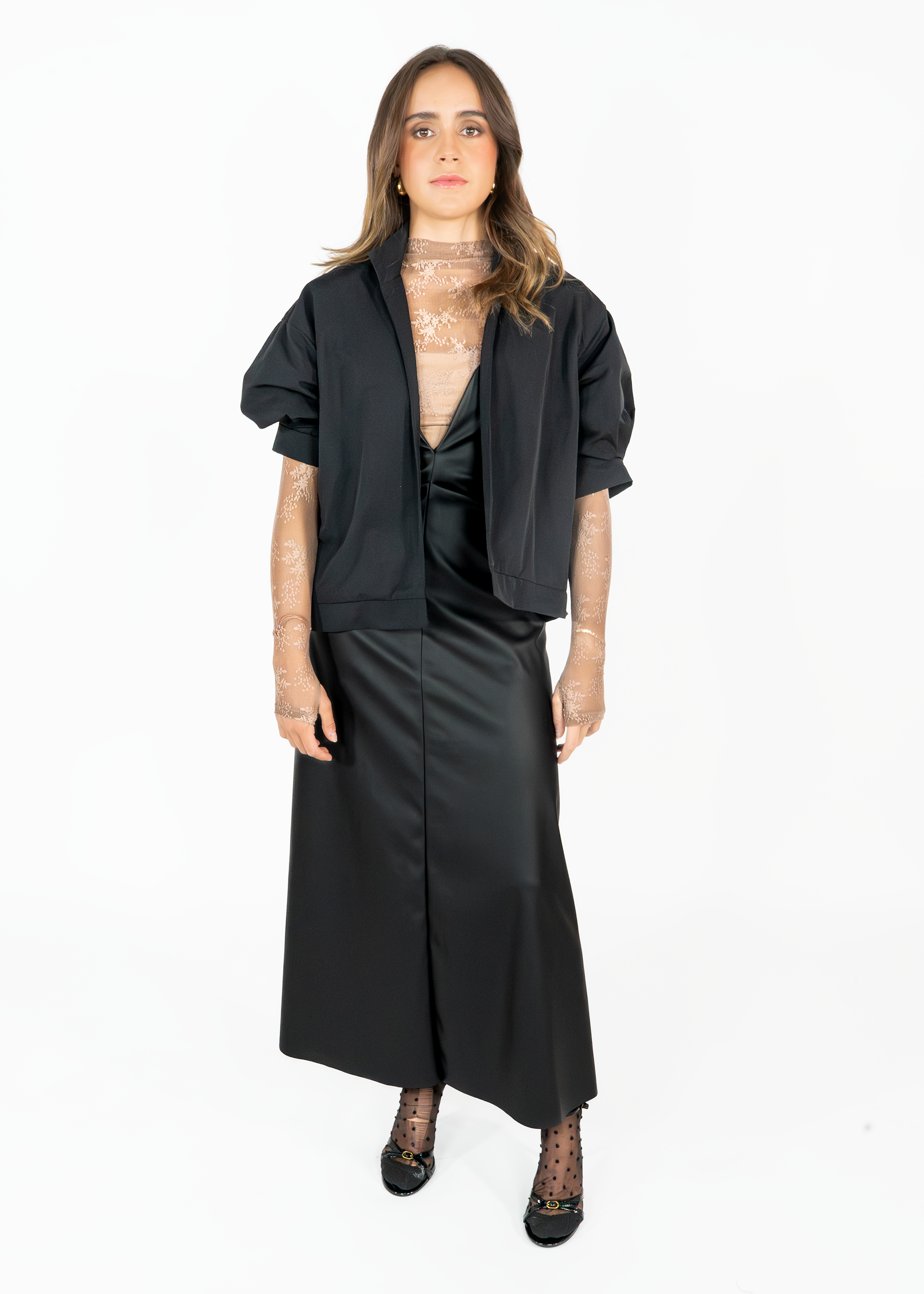 Jumper Vinipiel Negro