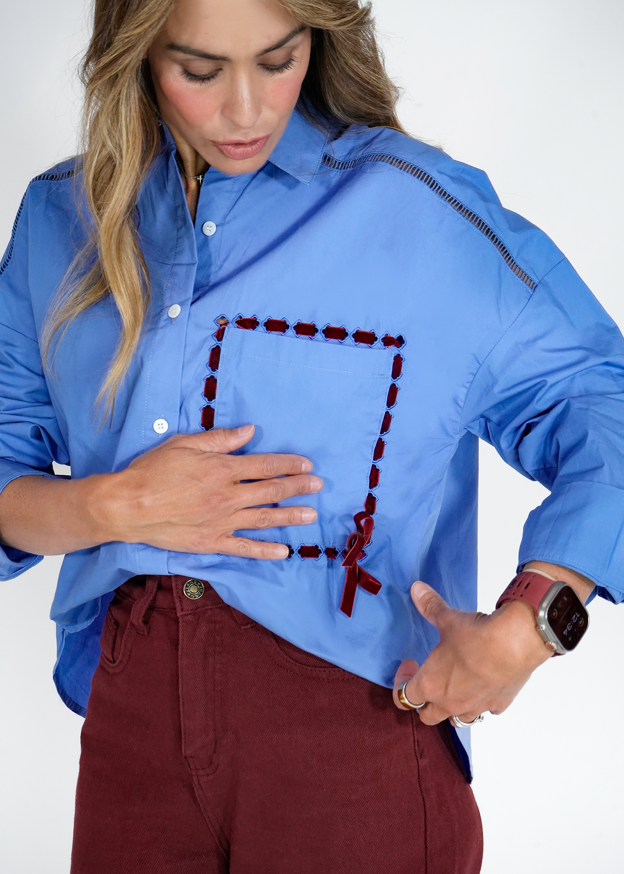 Camisa Aurea Azul
