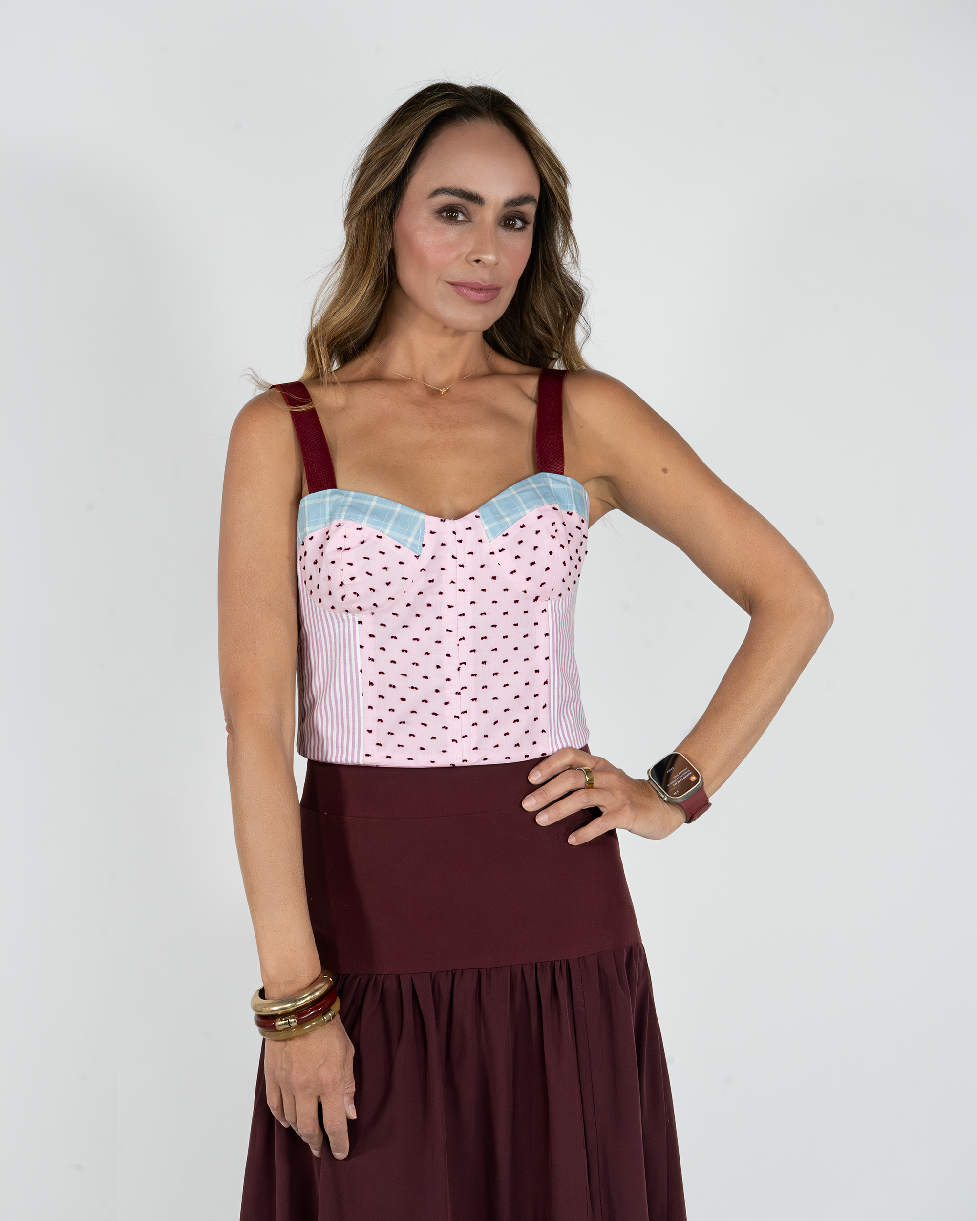 Bustier Loreto Rosa