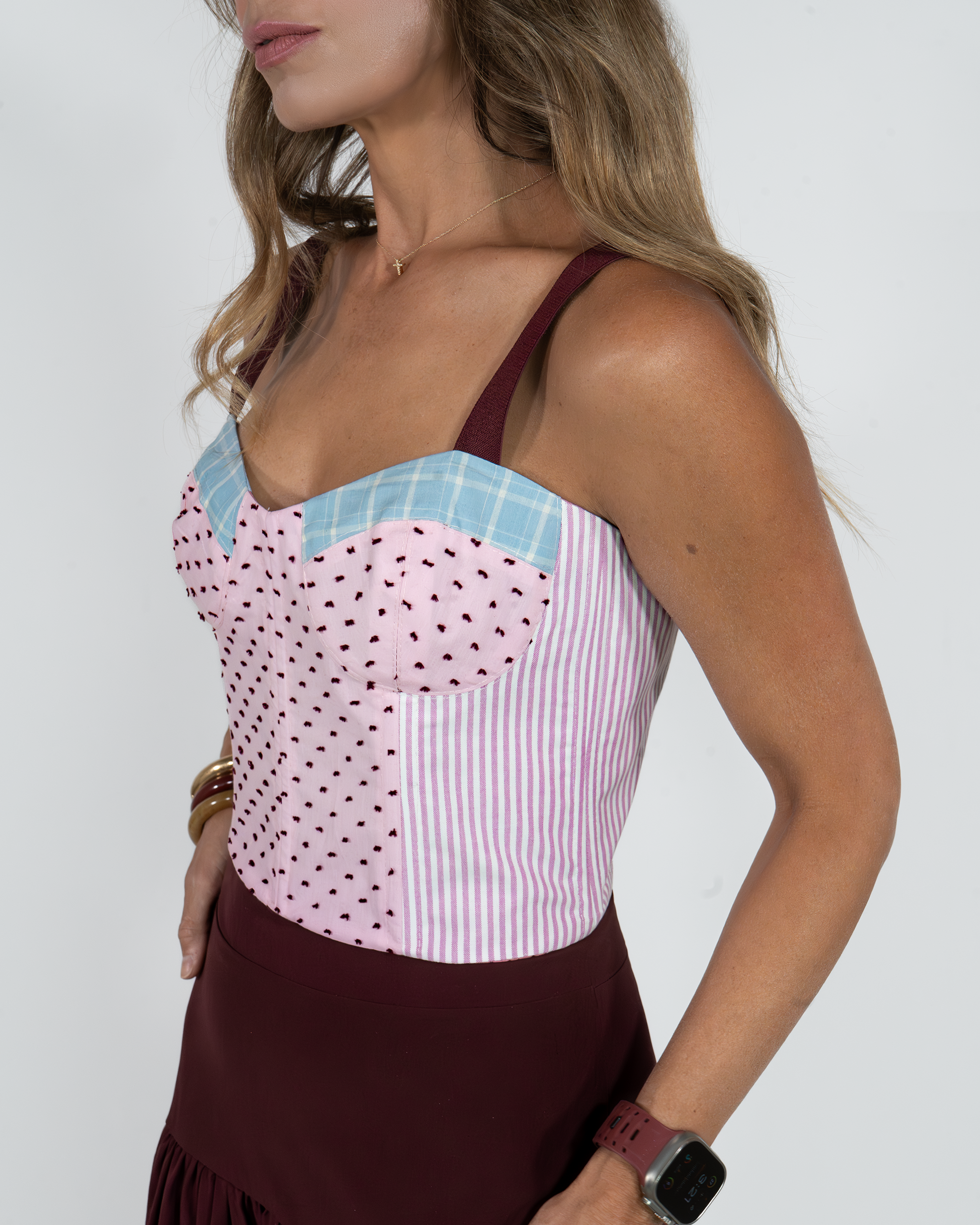 Bustier Loreto Rosa