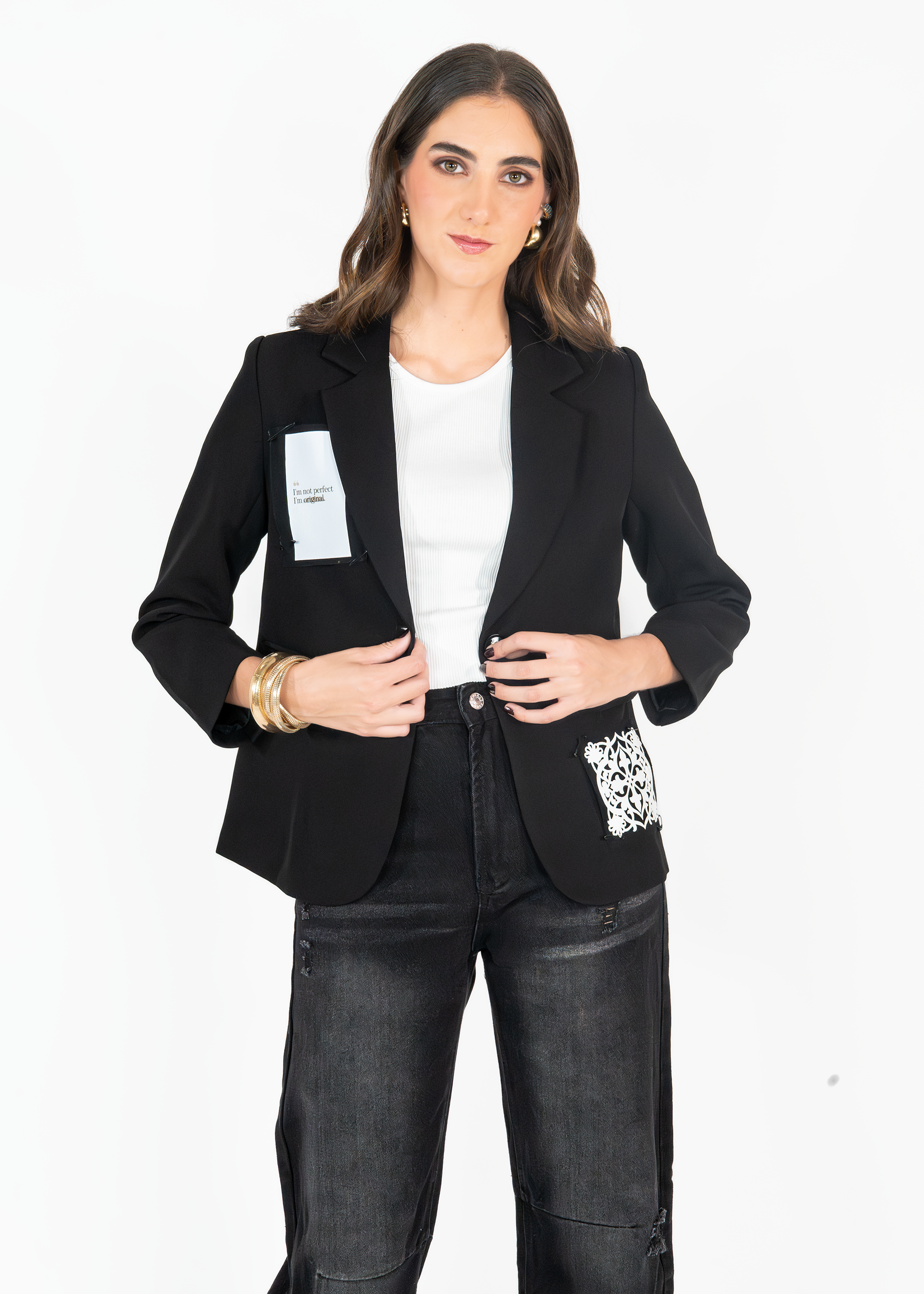 Blazer Post it Negro
