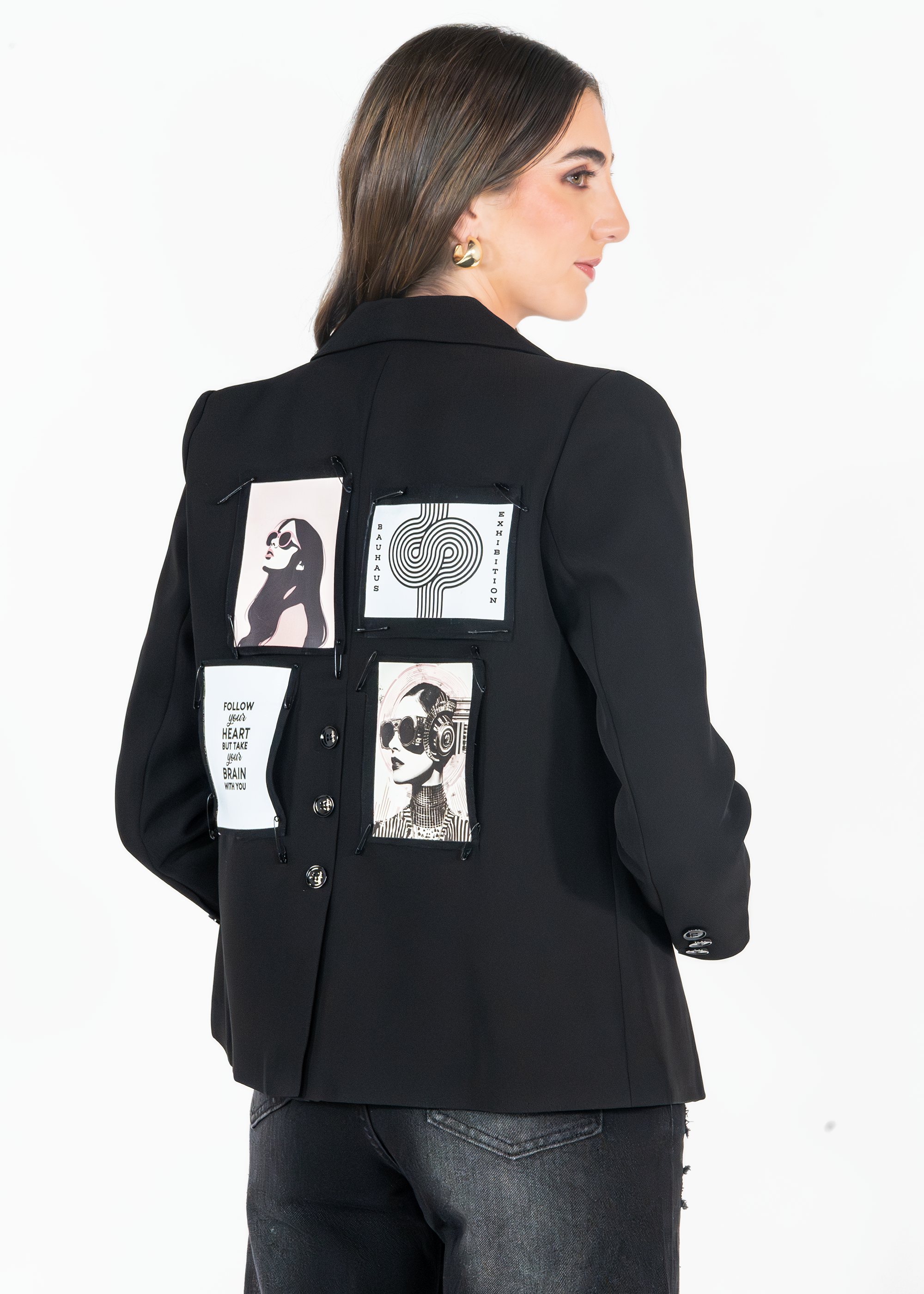 Blazer Post it Negro