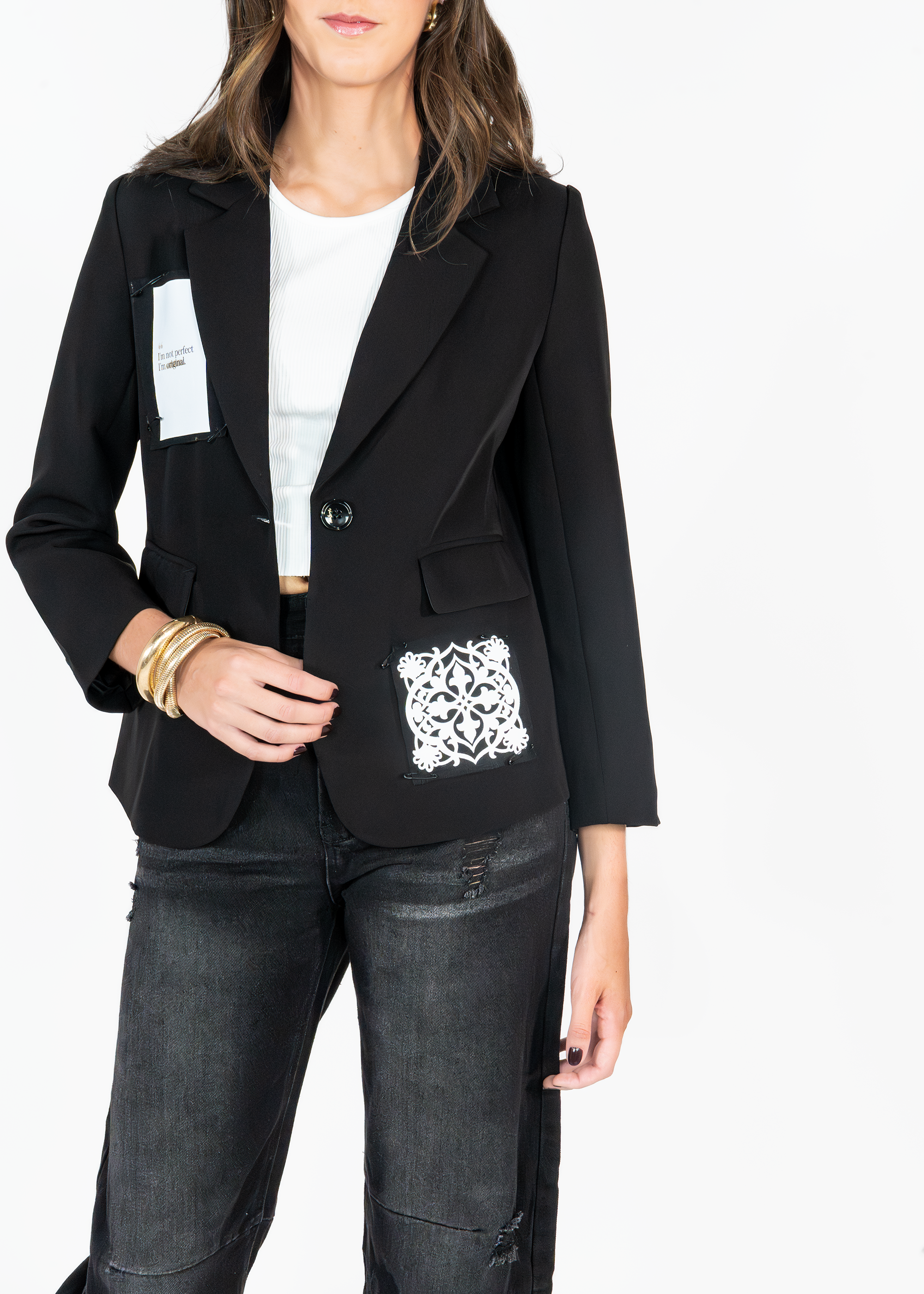 Blazer Post it Negro