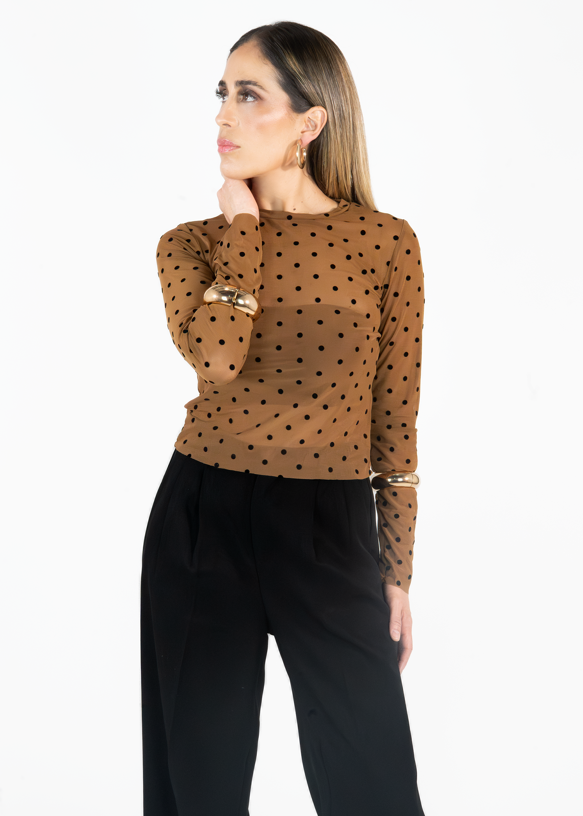 Blusa Lunares