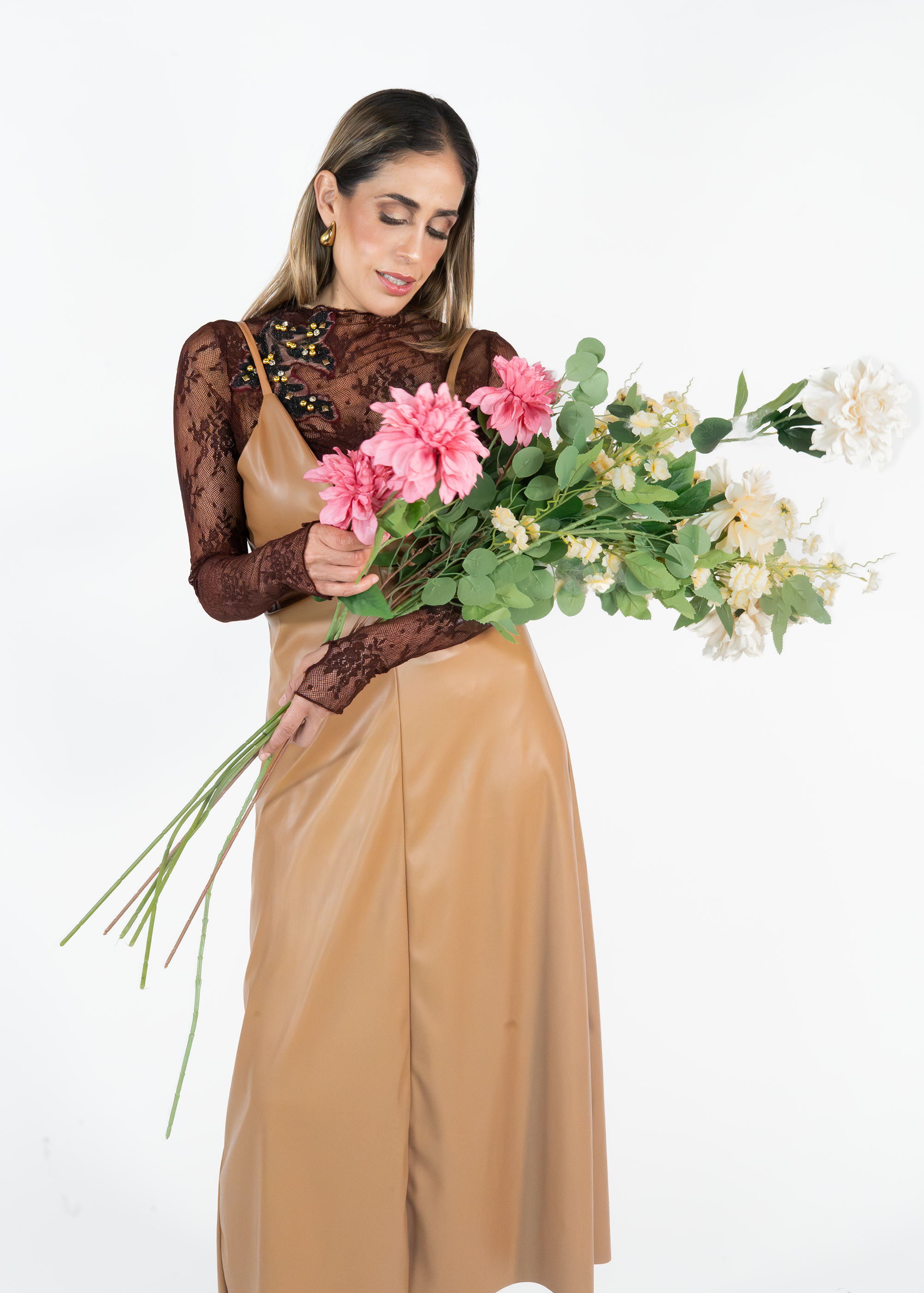 Jumper Vinipiel Beige