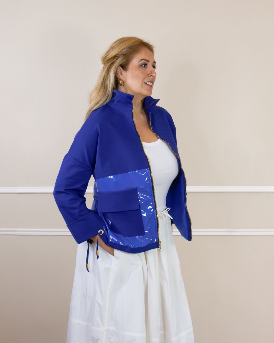 Chaqueta Azul Rey - Matalí Arte Boutique