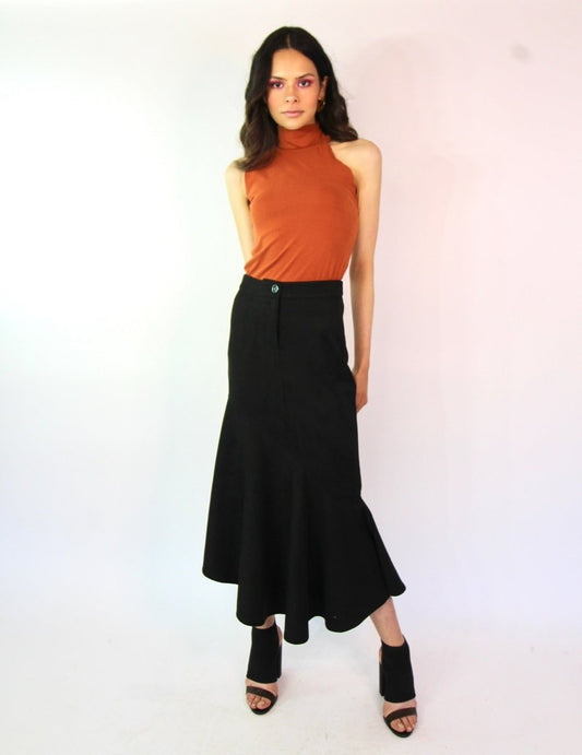 Falda Suede Volantes - Matalí Arte Boutique